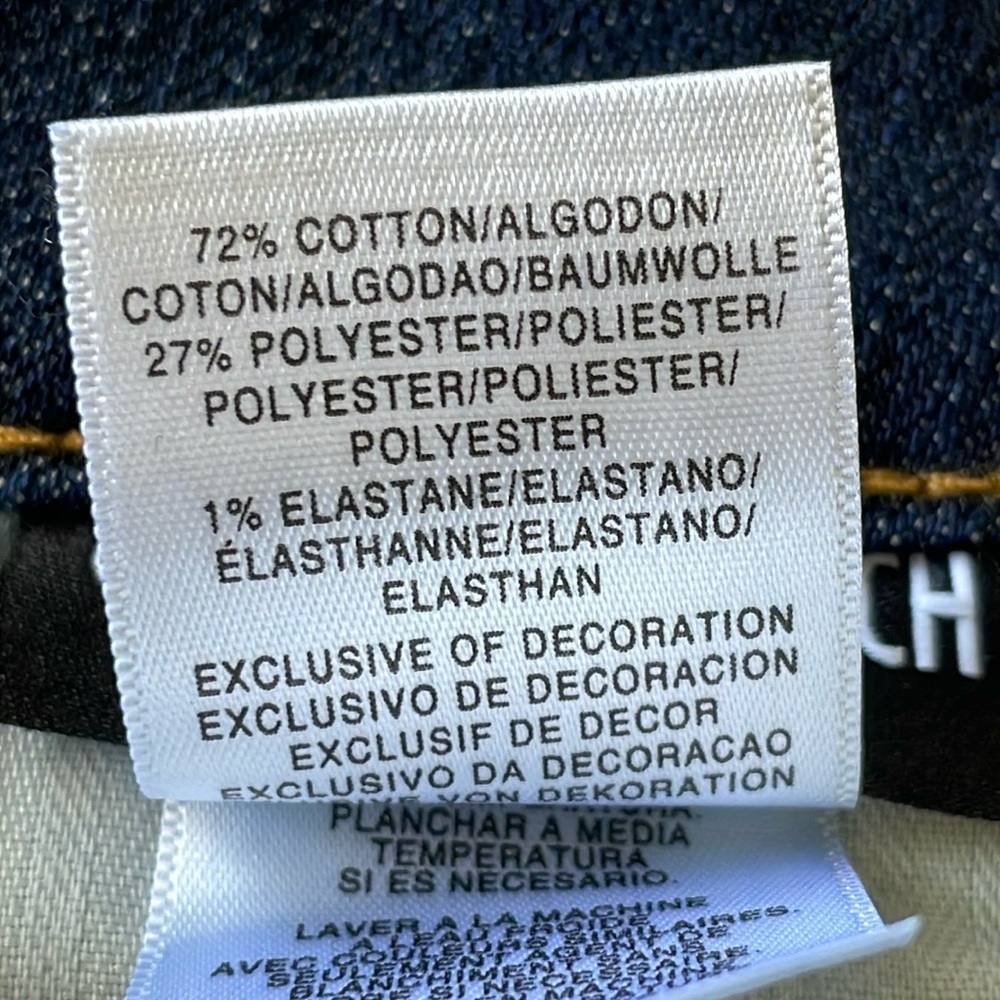 ♥️Jones New York♥️Bleecker Skinny Blue Denim Jeans size (10) - Picture 10 of 10